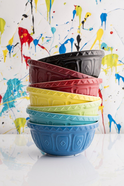 Миска для смешивания colour mix, D26 см, 2,7 л, красная