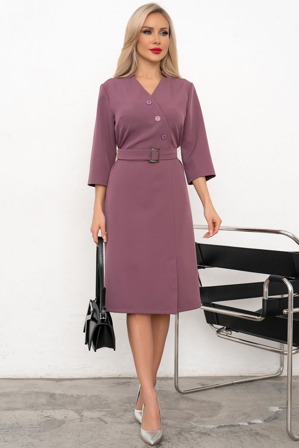 Платье Астория (сливовый) Р11-1204/3 Nikol