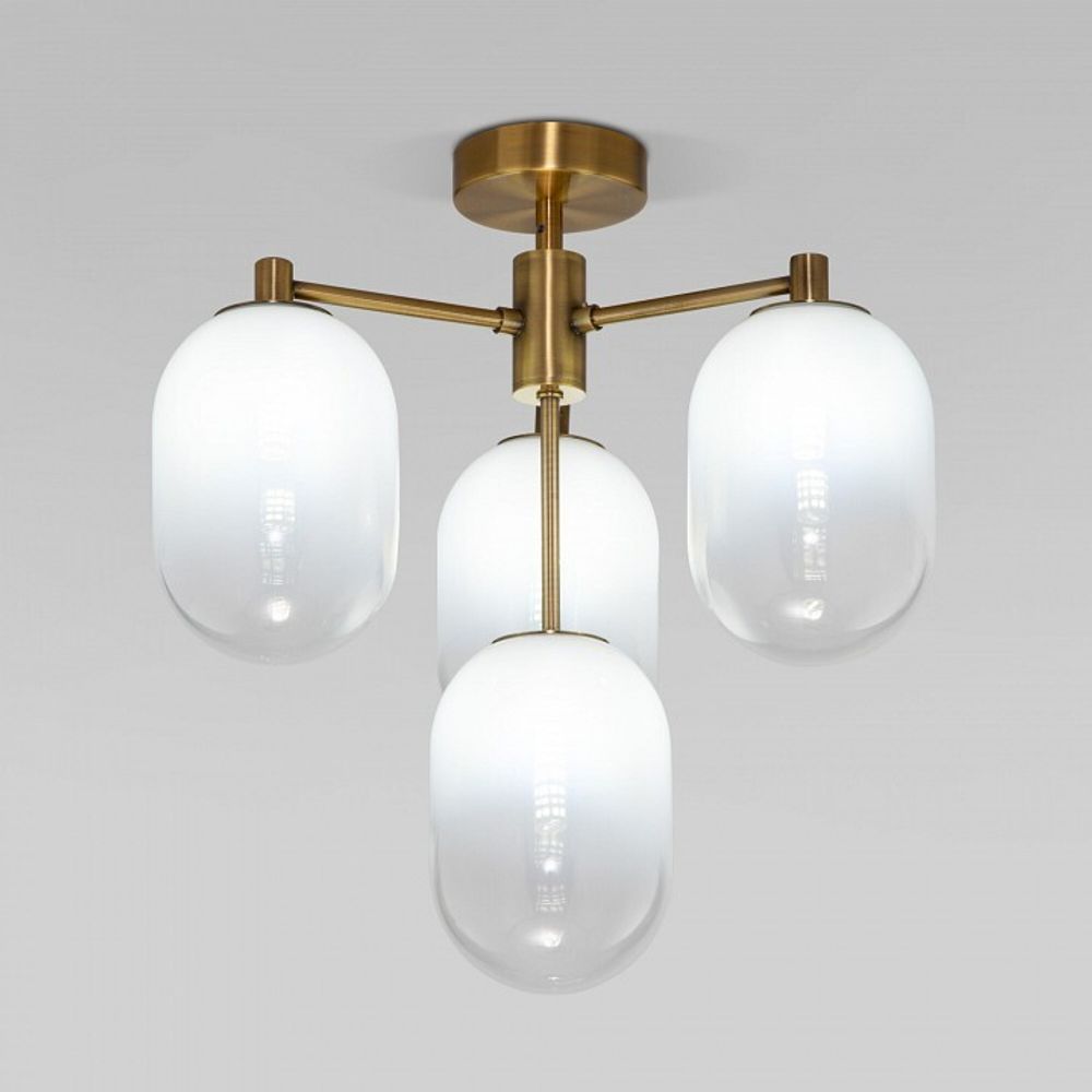 Люстра на штанге Eurosvet Loona 60161/4 латунь