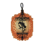 "Жуткая клеточка"- МH18-2225 вышивка