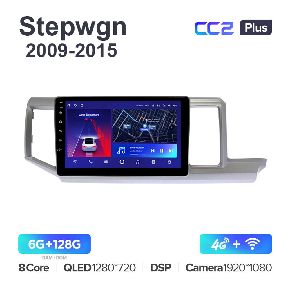 Teyes CC2 Plus 10,2"для Honda Stepwgn 2009-2015  (прав)