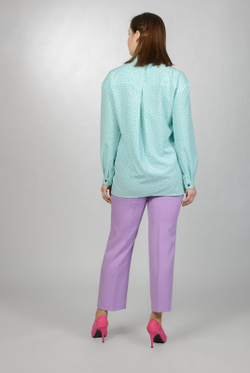 Брюки укороченные 2804ЛЕ, Фиалка #184Фа022804ЛЕ