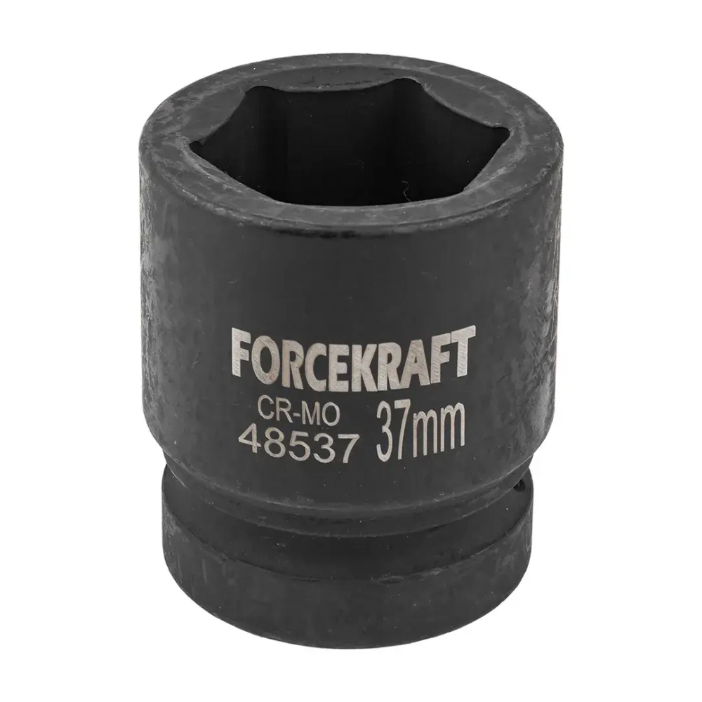 Головка ударная 1'', 37мм (6гр.) FORCEKRAFT FK-48537