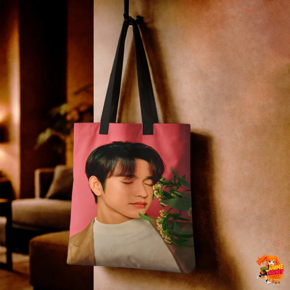 Сумка шоппер с принтом Got 7