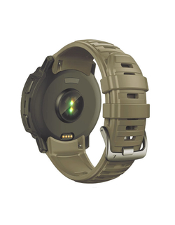 Ремешок 26 мм для Garmin Instinct 2X Solar / Instinct 2X Solar Tactical (Крепление Torch) Коричневый