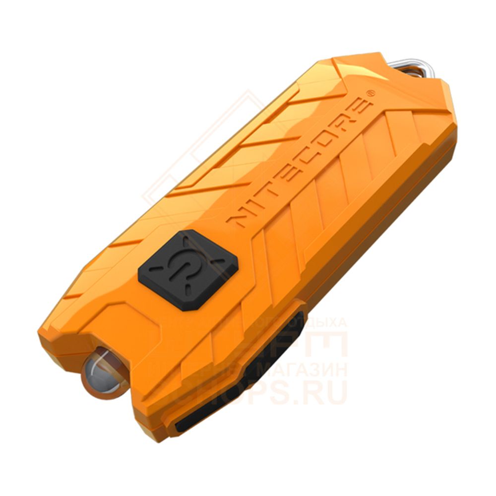 Фонарь брелок Nitecore TUBE, Orange