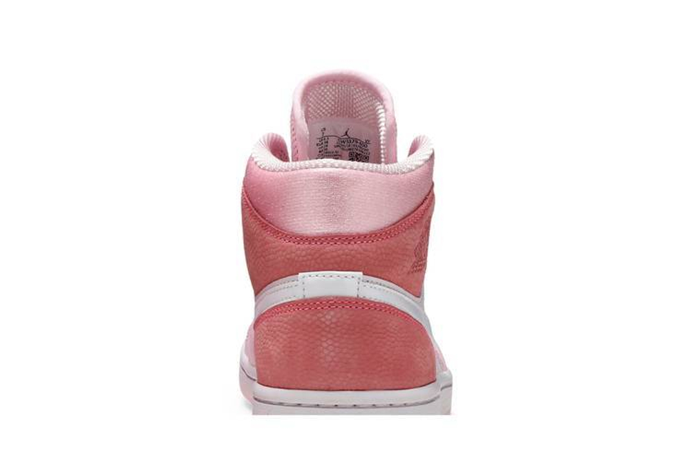 Кроссовки Jordan Air Jordan 1 Mid Digital Pink (Женская размерная сетка)