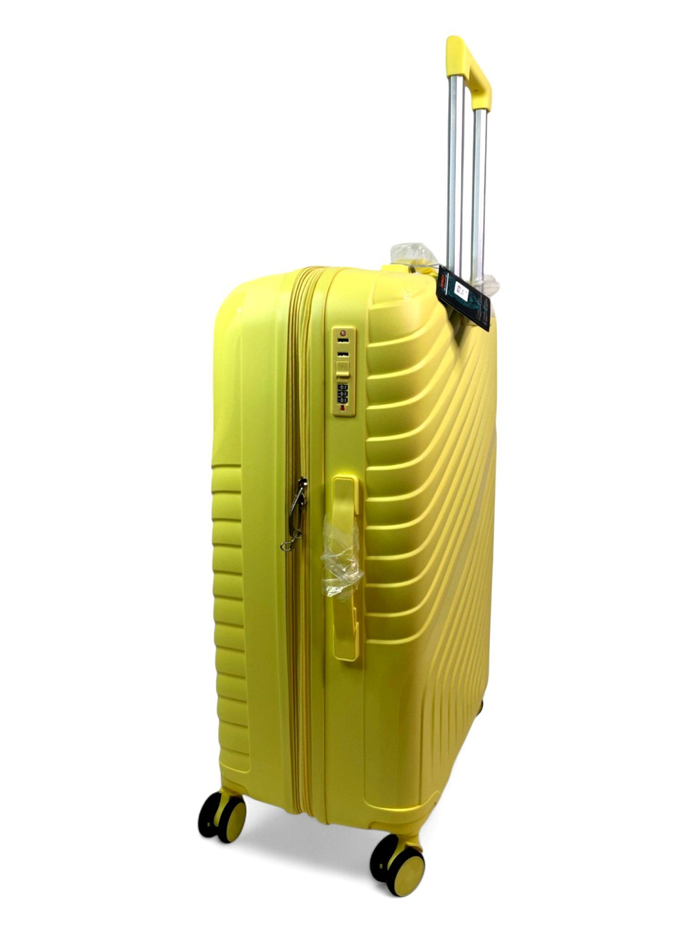 Большой чемодан Impreza PP 713, Желтый, XL