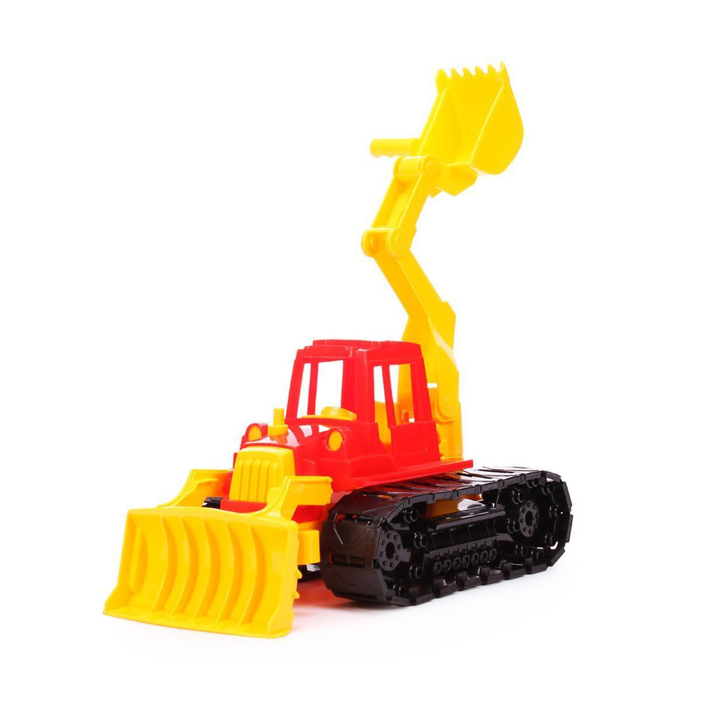 Трактор Байкал с грейдером и ковшом (Нордпласт)