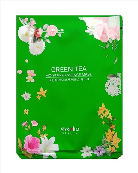 Тканевая маска Eyenlip Green Tea Moisture Essence Mask 25 мл