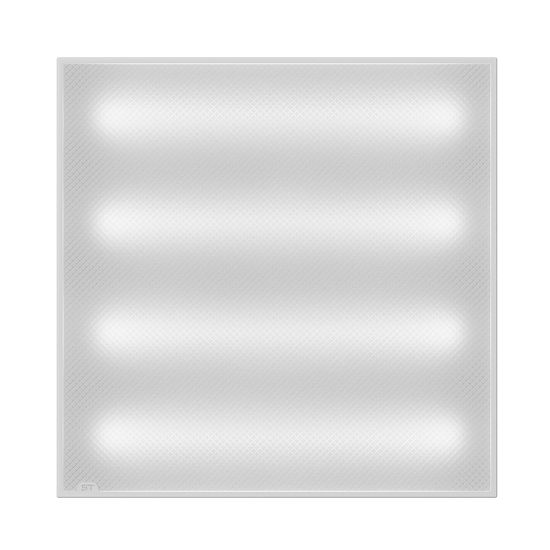 STP-A-1001-P-36-65K-40 Св-к ДВО STLuce STANDART IP40 595*595*40мм 36Вт 4200лм 6500К призма(Армстронг Коммерческое освещение