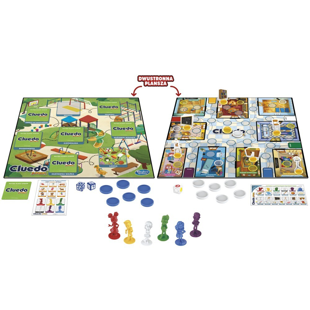 Hasbro - Игра 2 в 1 Cluedo Junior Plus F6419 / артикул   F6419  / GTIN 5010996110879