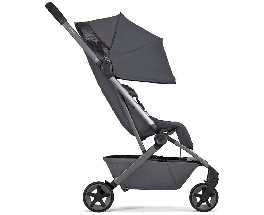 Детская прогулочная коляска Joolz Aer 2 SE с бампером и подстаканником Stone grey