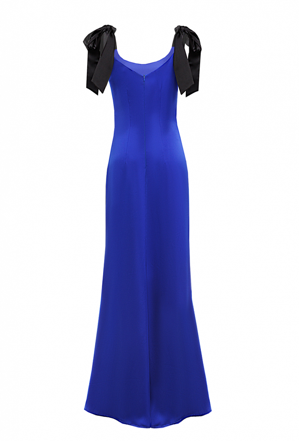 Платье в пол, приталенного силуэта 07-02-24 SS