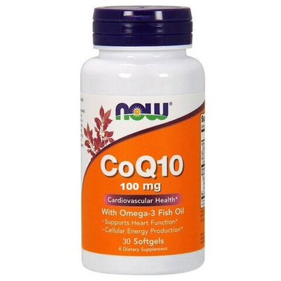 NOW CoQ-10 100 мг. (30 капс.) [M]