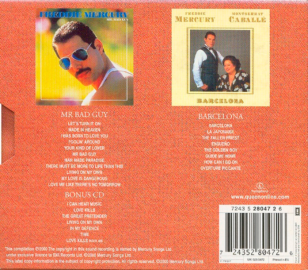 Freddie Mercury / Solo (3CD)