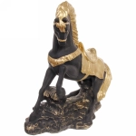 Статуэтка из гипса «Лошадь» 35*35см черный