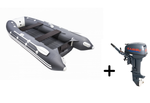Таймень LX 3600 НДНД + KAMISU T 9.9 BMS (комплект лодка + мотор)