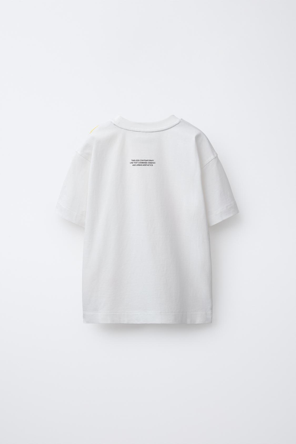 ZARA ФУТБОЛКА SPORTY, БЕЛЫЙ