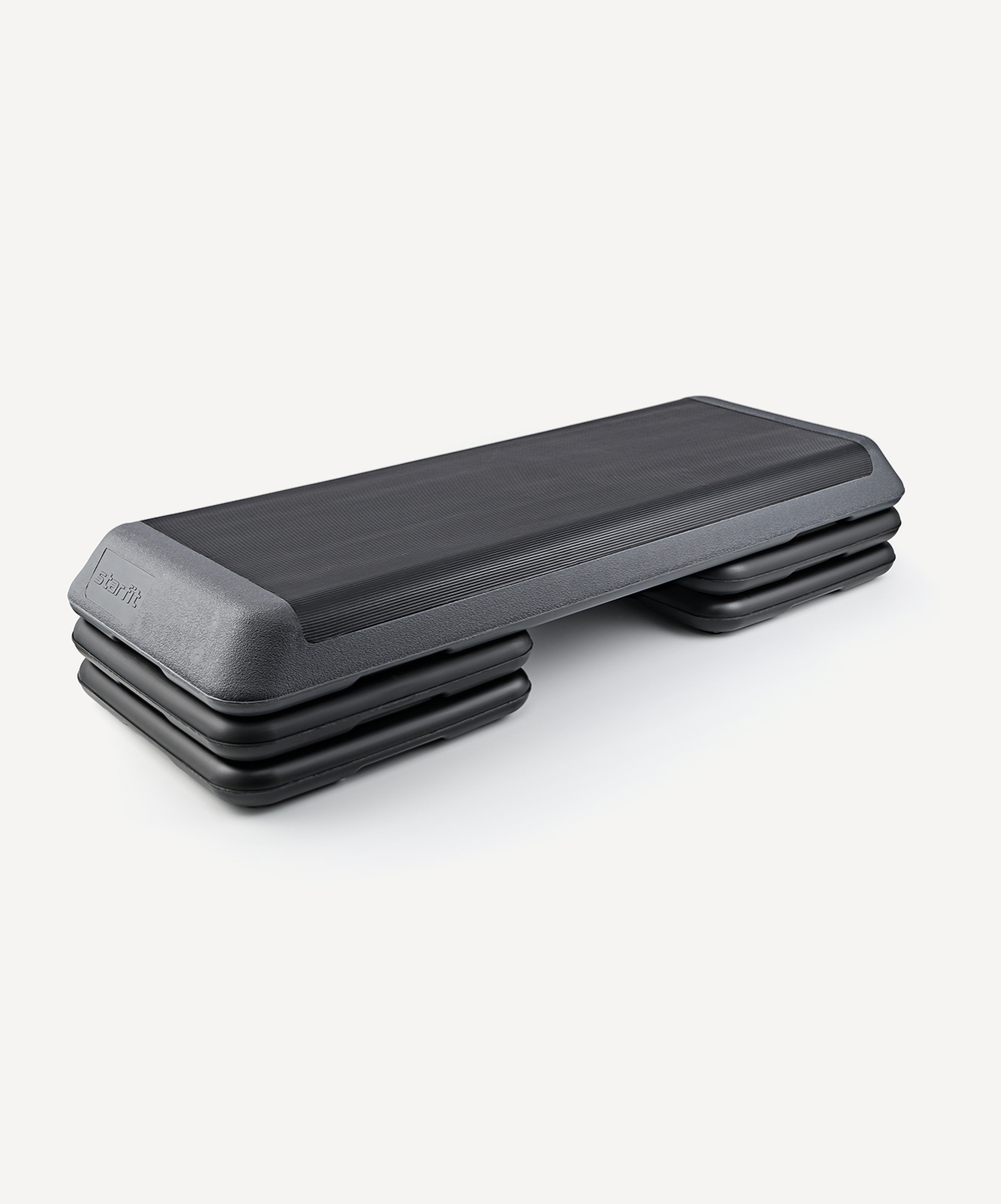 Степ-платформа быстросборная SP-205 108х41,5х20 см, обрезиненная, 3-х уровневая