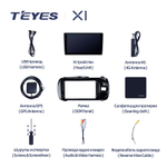 Teyes X1 9" для Toyota Vitz 2014-2019 (прав)