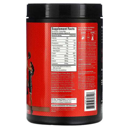 Животный белок SIXSTAR, Pro Nutrition, казеиновый протеин, элитная серия «Тройной шоколад», 907 г (2 фунта)