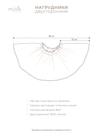Двусторонний нагрудник Mjölk Юла