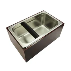 Нок-бокс для сброса кофейного жмыха 27*16,8*10,8 см (1/4*100), P.L. Proff Cuisine