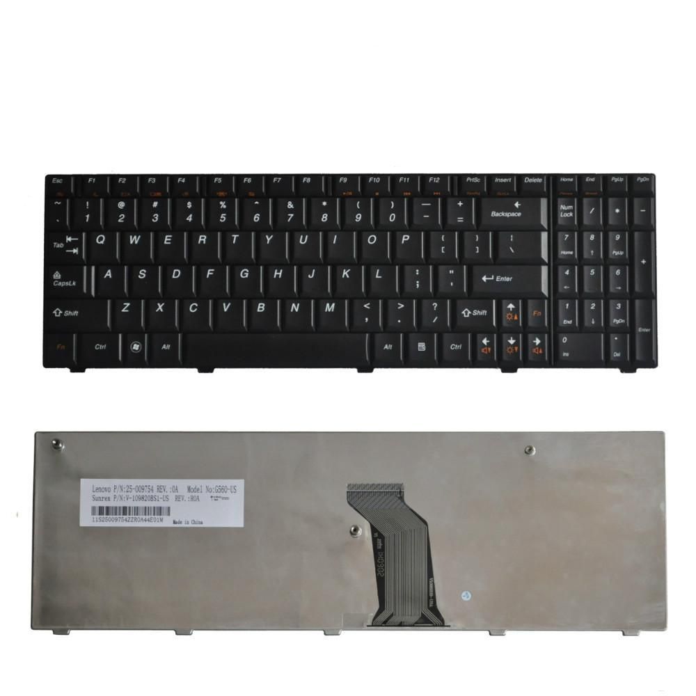 Клавиатура для Lenovo Ideapad G560, G560E, G560A, G565, G565A, черная
