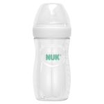 NUK, Simply Natural, для груди и флакона с безопасной температурой, для детей от 1 месяца, со средней текучестью, 270 мл (9 унций)