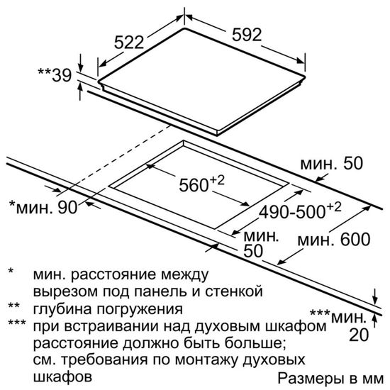 Электрическая варочная панель Bosch NKN651G17