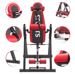 Инверсионный стол S-MAKER Inversion Elite 3в1 черно-красный