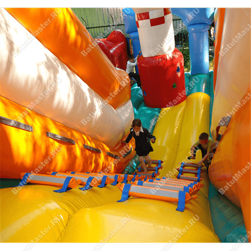 Коммерческий надувной батут "Аэропорт 3"