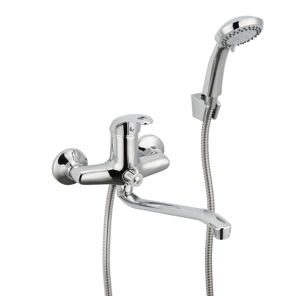 Смеситель для ванны и раковины 40к F2203 FRAP (S излив, хром, латунь)