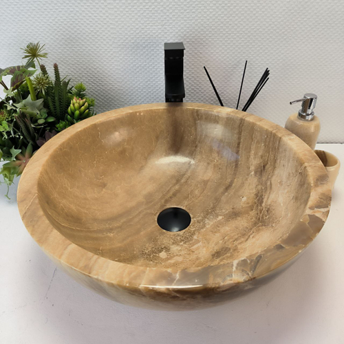 Раковина из оникса Bowl Sunset Big BO-60159 50*50*16