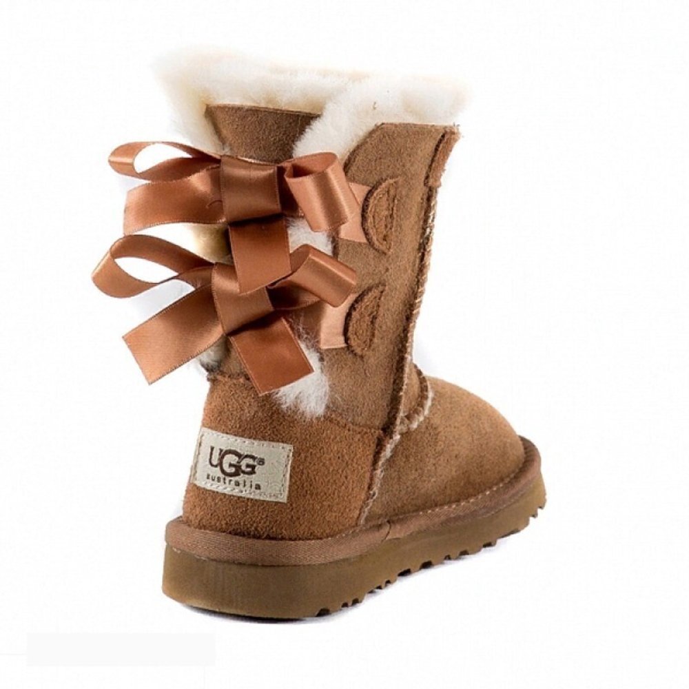 Угги Kids Bailey Bow Chestnut