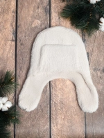 шапка ушанка зимняя пушистая