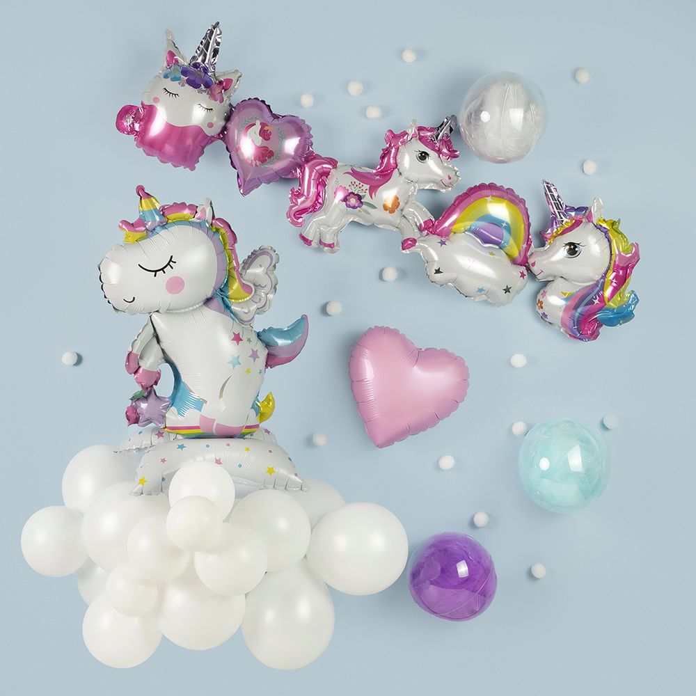 Шар (5''/13 см) Микро-Deco Bubble, Прозрачный, Кристалл, 1 шт.