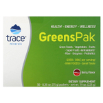 Trace, Greens Pak, ягодный вкус, 30 пакетиков, 7,5 г (0,26 унции) каждый