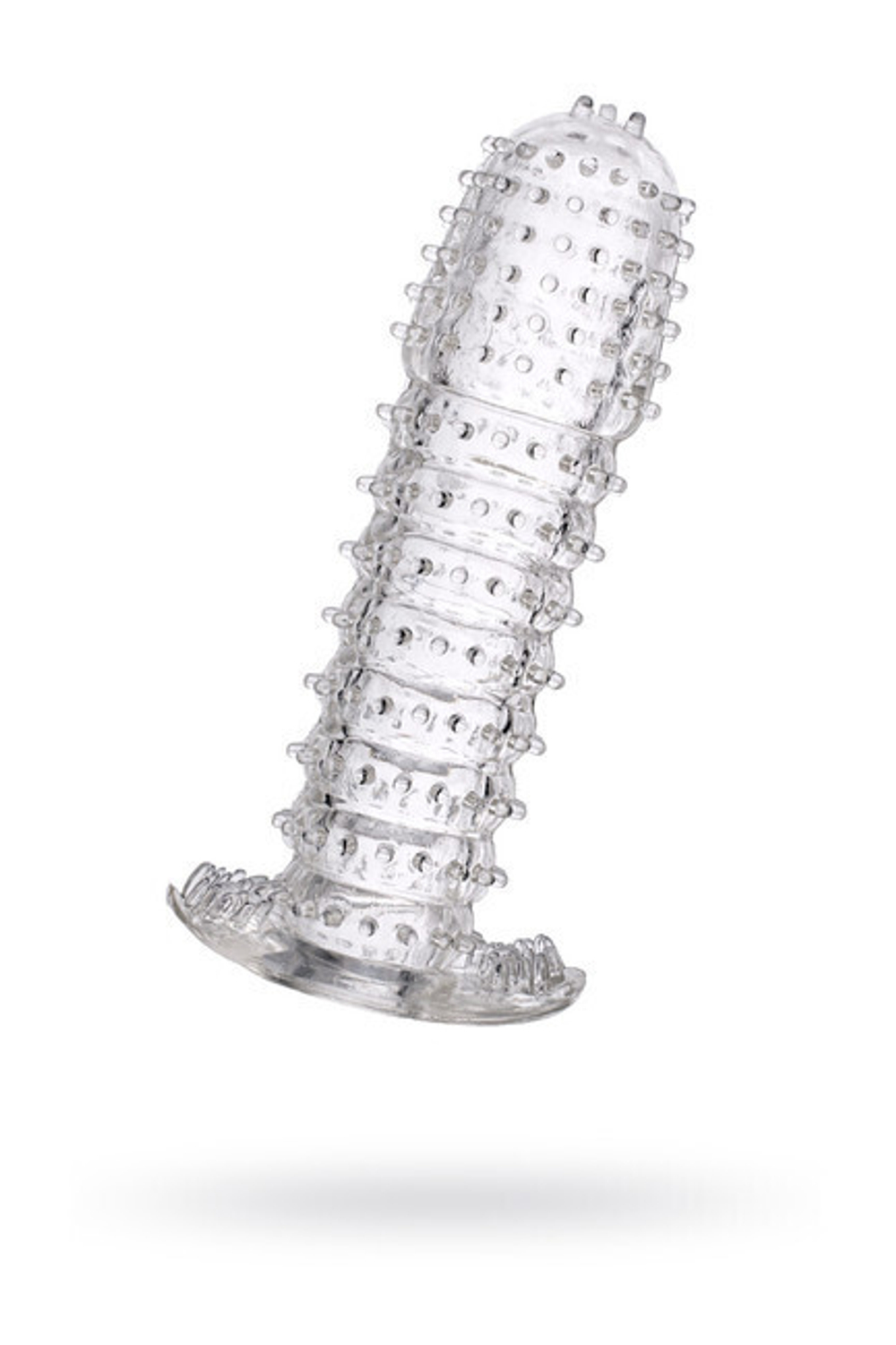 Стимулирующая насадка с "усиками" Toyfa (Цвет: прозрачный)