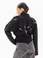 Косуха кашемировая WHEAT, черный