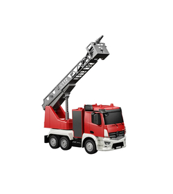 Радиоуправляемая пожарная машина Double Eagle Mercedes-Benz ANTOS 1/26 2.4G брызгает водой RTR