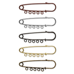 "Zlatka" Булавка для подвесок (5 петель) PO-065 6.5 см №02 под никель