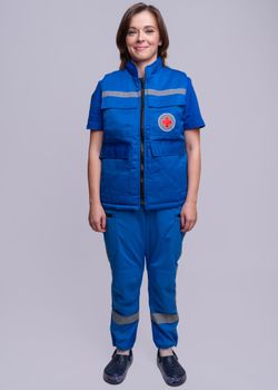 Жилет утепленный женский Скорая помощь MedicLine