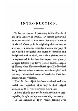The Second Synod of Ephesus, together with certain extracts relating to it, from Syriac MSS. preserved in the British Museum, and now first edited. English version | S G. F Perry
