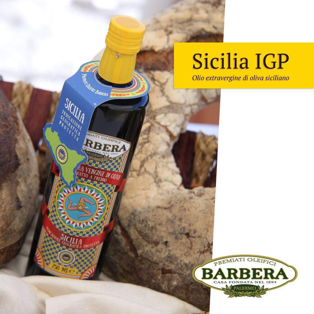 Оливковое масло BARBERA SICILIA I.G.P. Extra Virgin 750 мл Италия
