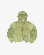 Худи Bruler d'Amour Zip Liberté d'expression лаймовый