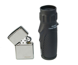 Зажигалка и монокуляр Ultra Sport 10x25