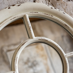 Зеркало настенное Объект мечты Марли белый антик