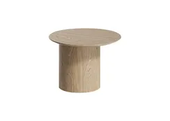 Столик Type D 50 см со смещенным основанием D 29 см (натуральный дуб)